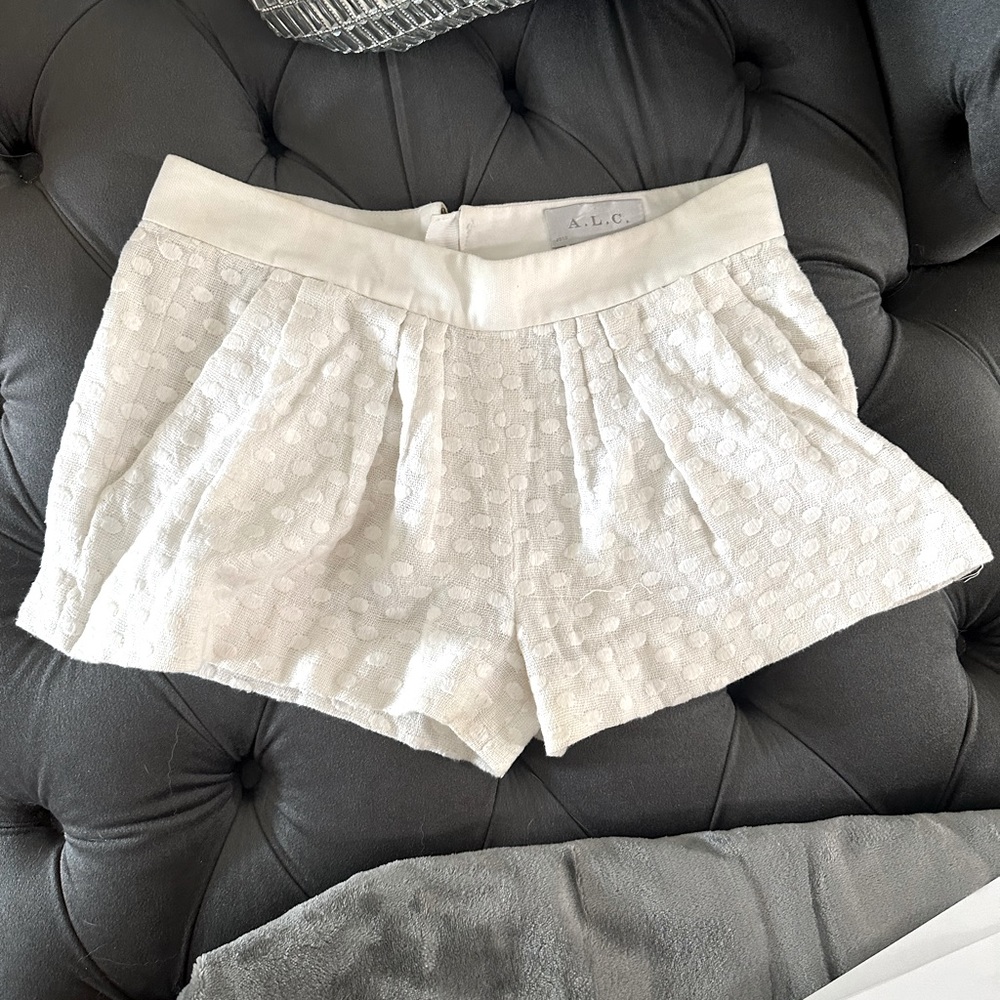 ALC LINEN SHORTS US4